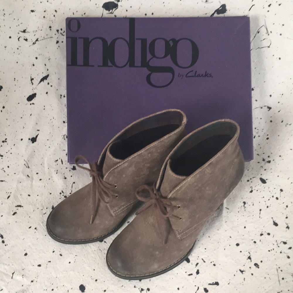 Indigo by Clarks Water Row heeled boot